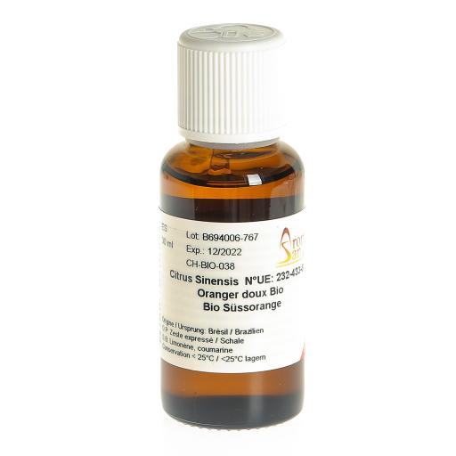 Aromasan arancio dolce etere/olio biologico 30ml