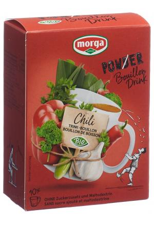 Morga PowerPowder BouillonDri Chi Organic 10 Btl 4g