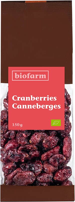 BIOFARM Mirtilli rossi biologici Btl 150g