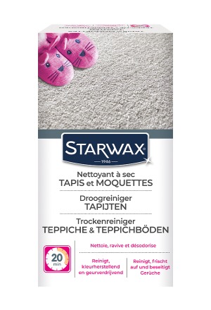 Starwax per il lavaggio a secco di tappeti e moquette 500g