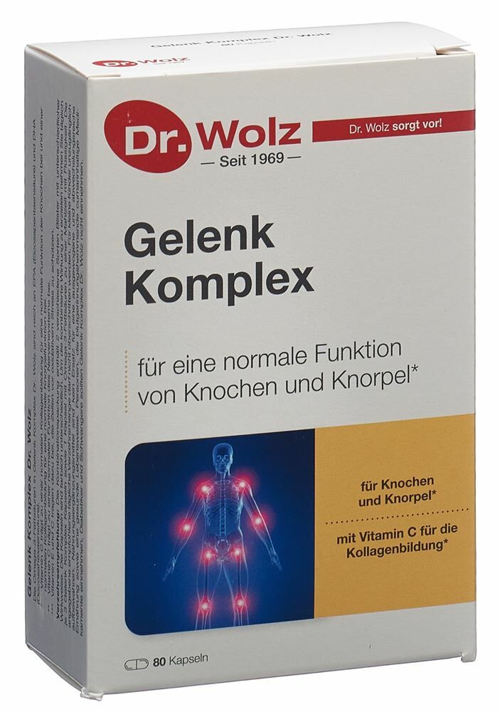 DR. WOLZ Complesso articolare in capsule Blist 80 Capsule