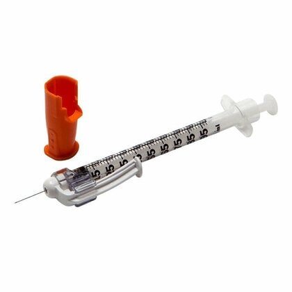 BD SAFETYGLIDE siringhe da insulina 0,5ml 100 pezzi