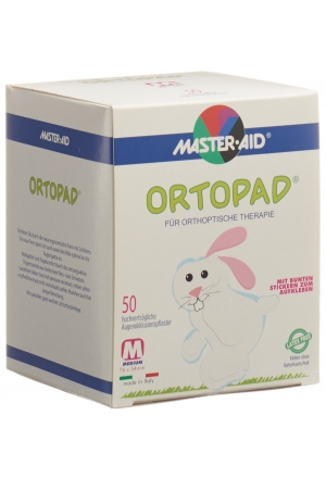 ORTOPAD cerotti per occlusione Med bianco 2-4J 50 pezzi