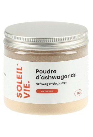 Soleil Vie Ashwaganda polvere biologica Ds 70g