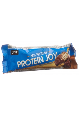 Barretta Joy QNT al 38% di proteine a basso contenuto di zuccheri, croccante alla vaniglia 60g