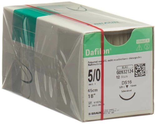 DAFILON 45cm blu DS 16 5-0 12 pezzi
