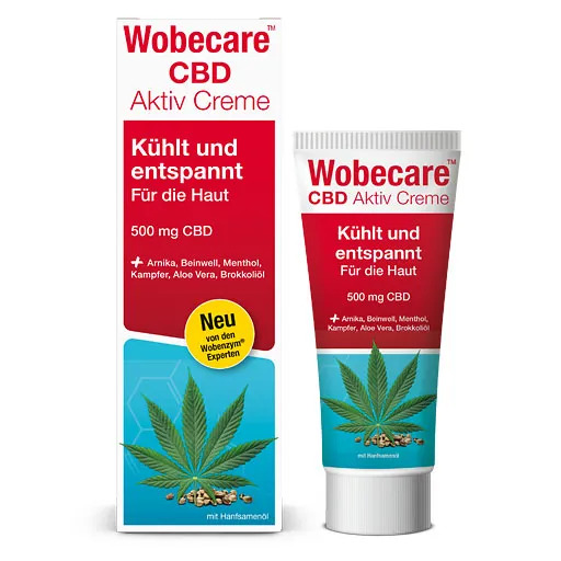 Wobecare CBD Active Cream 100ml