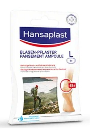 Hansaplast cerotti per vesciche tacco 5 pezzi