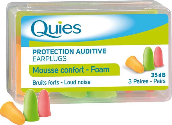 QUIES palline antirumore in schiuma di pelle 6 pezzi