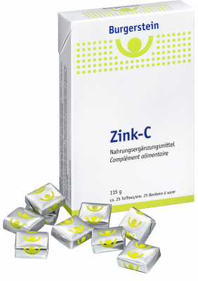 BURGERSTEIN Zinco-C - Caramelle 115g