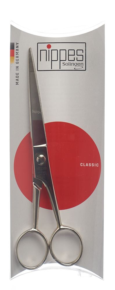 Forbici da parrucchiere Nippes 17 cm nichelate