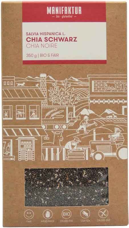 MANIFAKTUR Semi di chia neri 350g