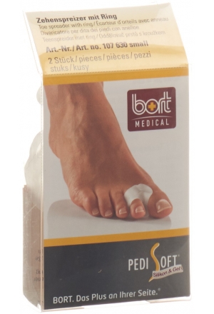 BORT PEDISOFT separatore di dita S con anello 2 pezzi