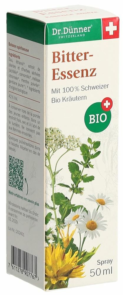 DÜNNER Essenza Amara Spray Biologico 50ml