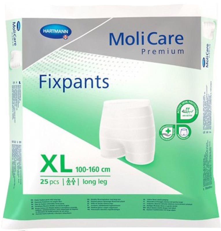 MOLICARE Premium Fixpants gamba lunga XL 25 pezzi