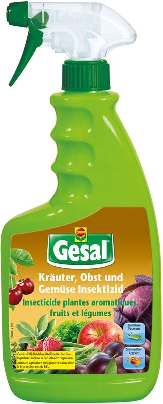 GESAL Insetticida Erbe Frutta Verdura Spray 750ml