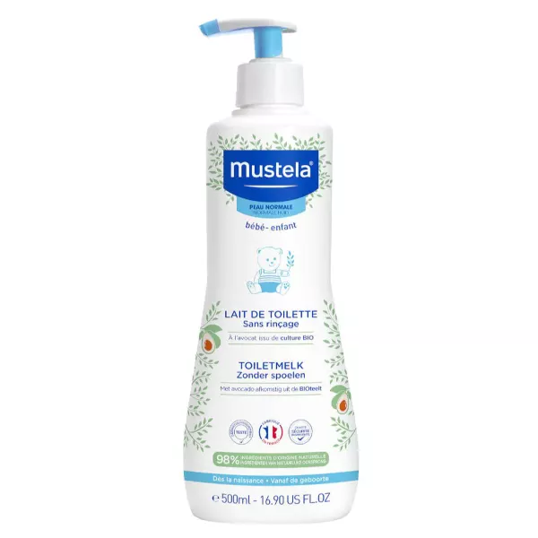 Mustela Latte detergente pelle normale senza risciacquo Fl 750ml