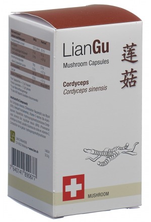 LianGu Cordyceps Mushrooms Kapseln 60 Stück