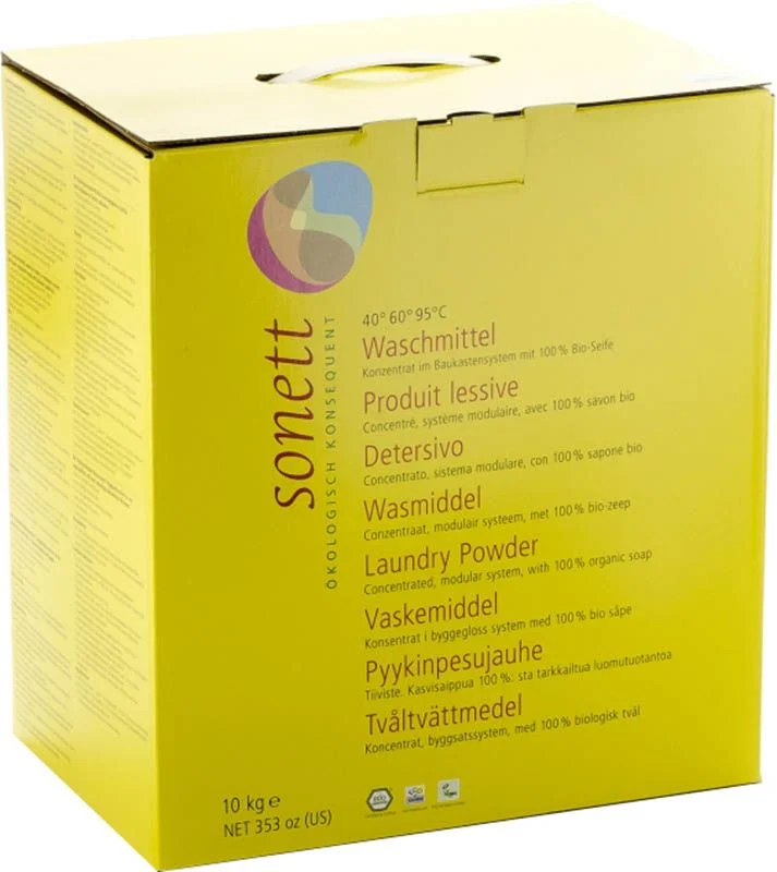 Sonett detergente 40° 60° 95°C polvere 10kg