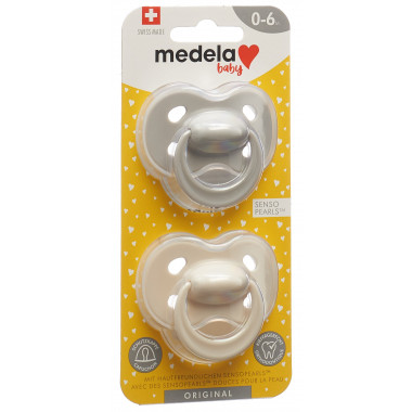 Medela Baby Nuggi Original 0-6 Pastello 2 pezzi