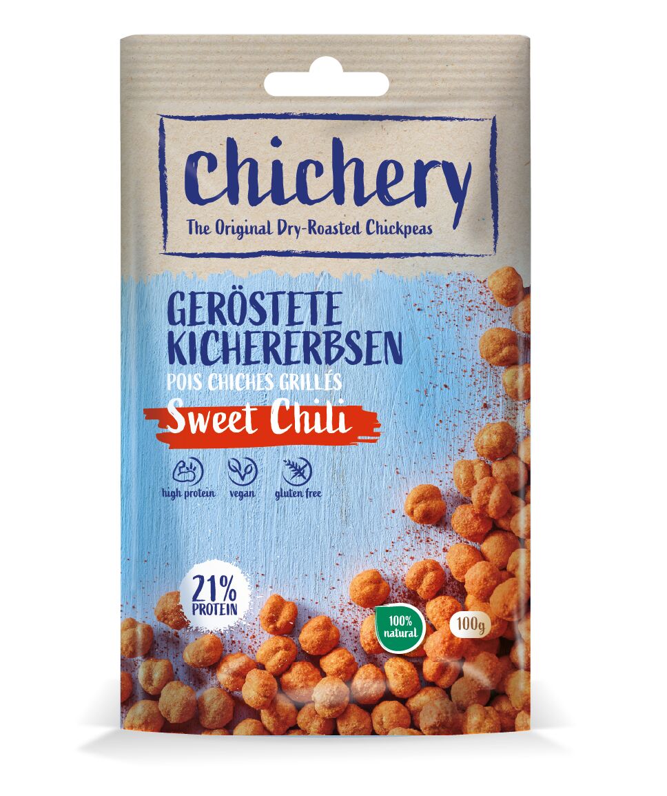 CHICHERY Ceci al peperoncino dolce Btl 100g
