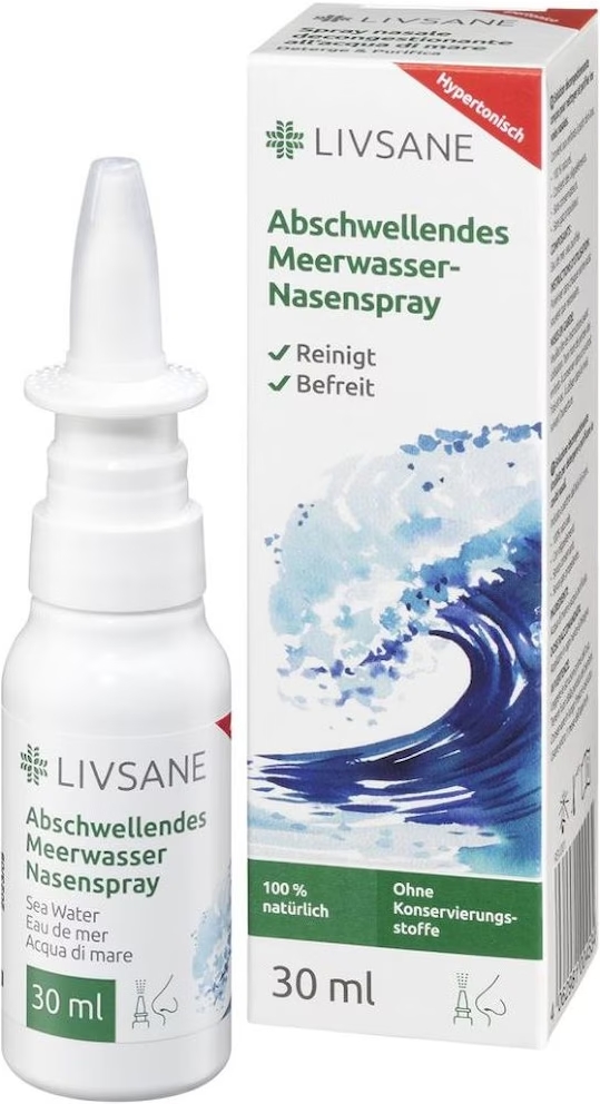 Livsane spray nasale ipertonico acqua di mare 30ml