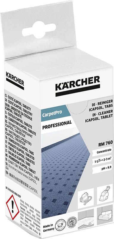 Detergente KÄRCHER CarpetPro iCapsol RM 760, 16 pezzi