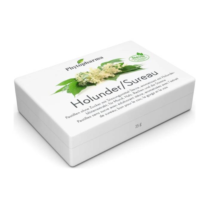 Phytopharma Pastiglie di sambuco 40 pezzi