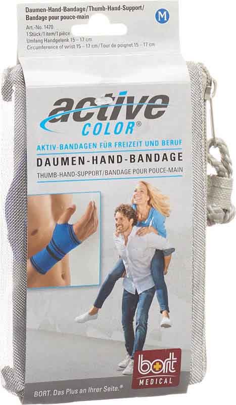 BORT ActiveColor pollice-mano M blu