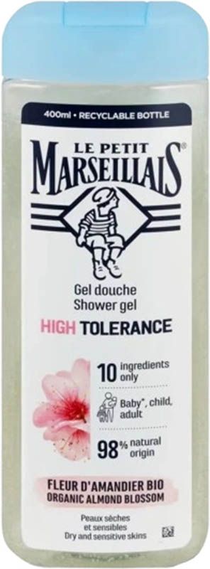 LE PETIT MARSEILLAIS doccia scr BIO ai fiori di mandorlo 400ml