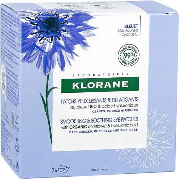 Klorane Bleuet Pad contorno occhi 7 x 2 pezzi