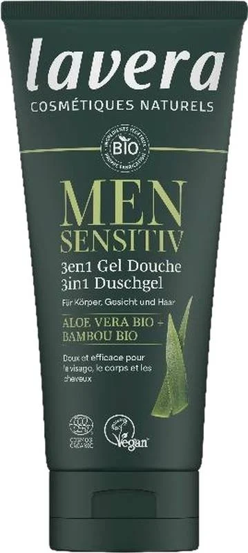 LAVERA Uomo Gel doccia sensibile 3in1 Tb 200 ml