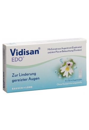 Vidisan EDO Gtt Opht 10 Unidos 0,6ml