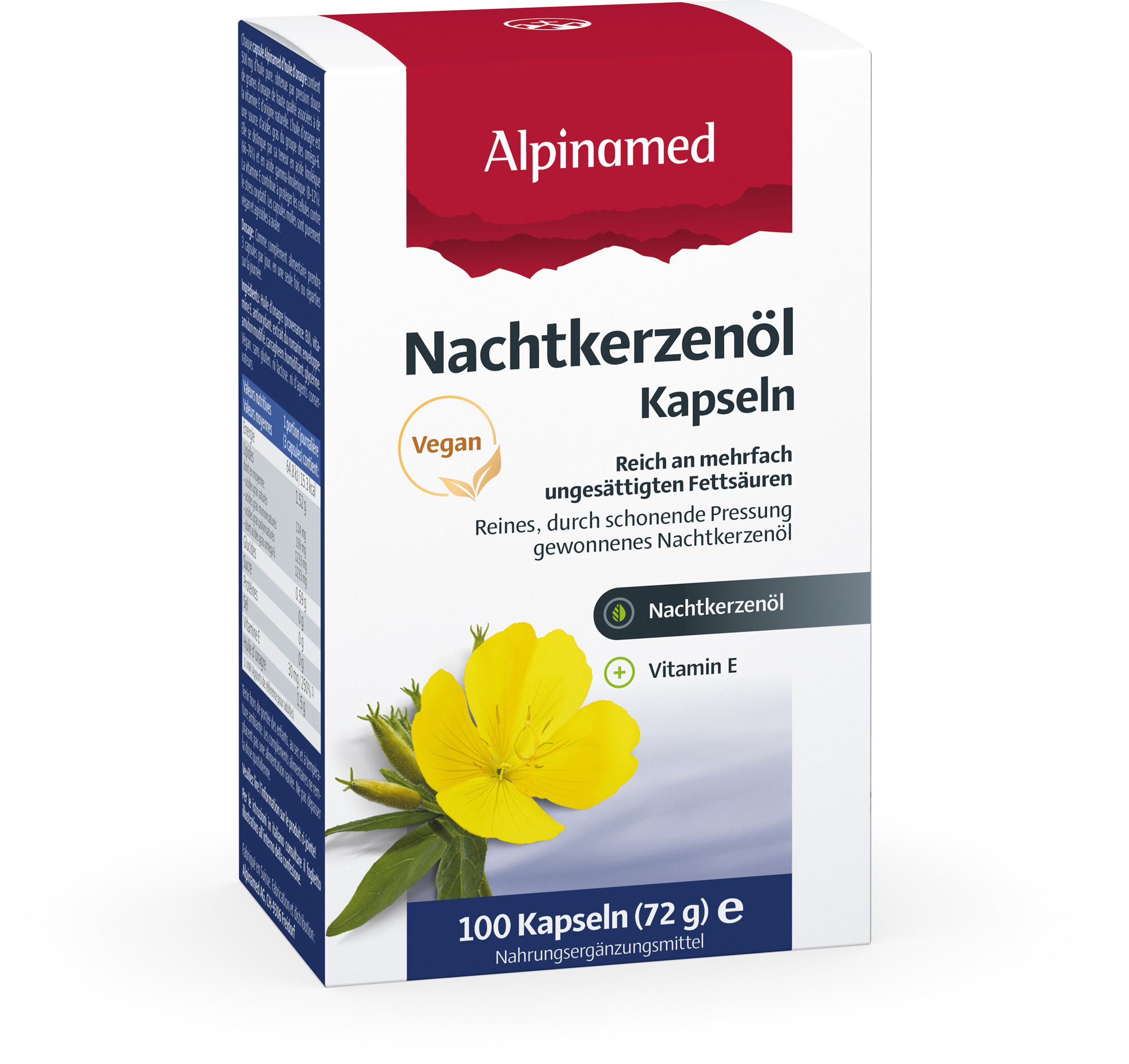 Capsule di olio di enotera ALPINAMED 100 Capsule