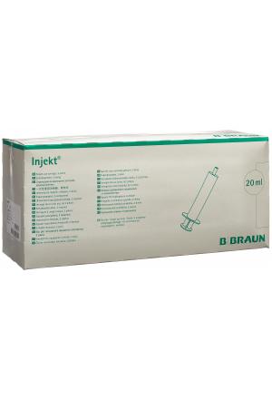 B. BRAUN siringa 20ml Luer 2part ex 100 pezzi