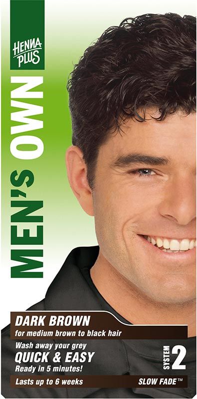 HENNA PLUS Uomo Own Syst2 marrone scuro