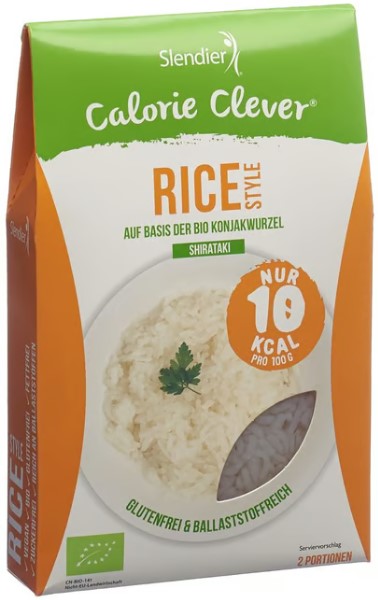 SLENDIER Riso Konjac Biologico 400g