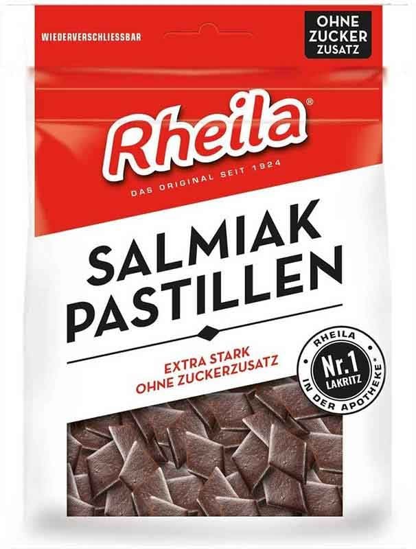 Soldan RHEILA Pastiglie Salmiak senza zucchero 90g