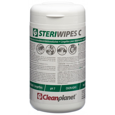 Cleanplanet SteriWipes C salviette disinfettanti confezione da 200 pezzi
