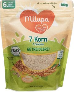 Milupa Organic 7 Grain dopo 6 mesi 180g