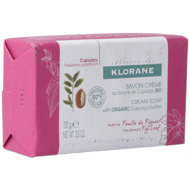 Sapone in crema Klorane foglia di fico 100g