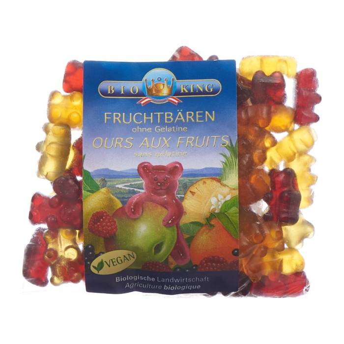 BioKing orsetti di frutta senza gelatina 150g