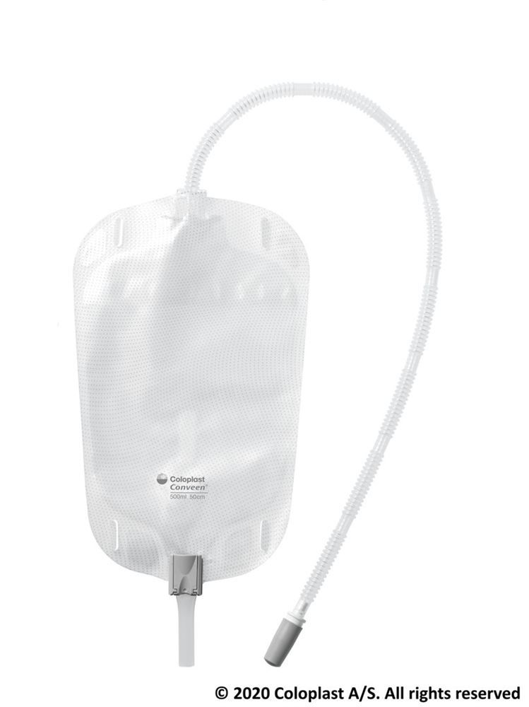 CONVEEN SP sacca per le gambe 350ml 30cm zip 10 pezzi