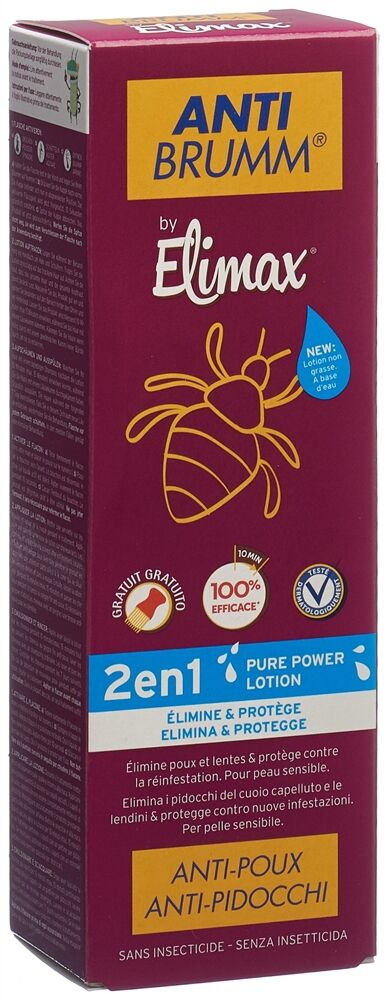 ANTI-BRUMM® by Elimax® Laus Stopp 2in1 Pure Power Lotion 100ml