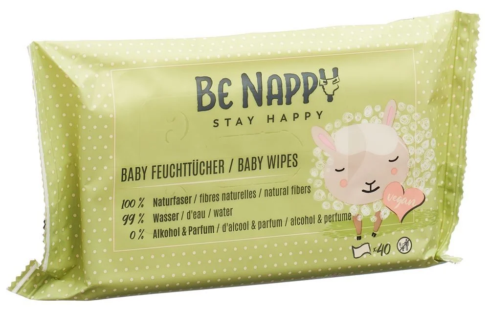 BE NAPPY salviette umidificate Btl 40 pezzi