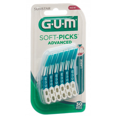 GUM Soft-Picks Pro Grande 30 pezzi