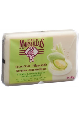 Le Petit Marseillais Sapone alla mandorla dolce 2 x 100 g