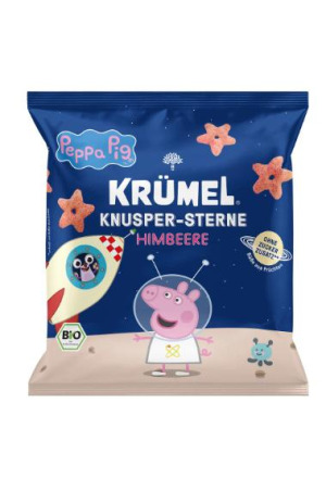 KR?MEL Stelle croccanti al lampone Peppa Pig 20 g