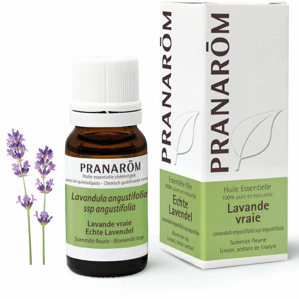 PRANAROM Olio essenziale di lavanda biologico 10ml