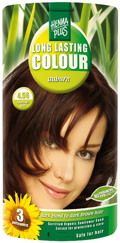 HENNA PLUS Colore a lunga durata 4.56 castagna